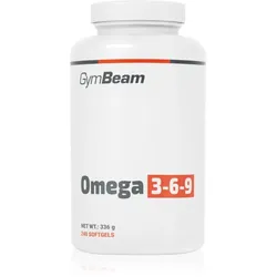GymBeam Omega 3-6-9 Förderung der richtigen Funktion des Organismus 240 KAP