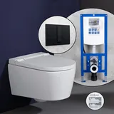 Geberit AquaClean Sela Komplett-SET Dusch-WC mit neeos Vorwandelement,, 146220111+16791BM#SET,