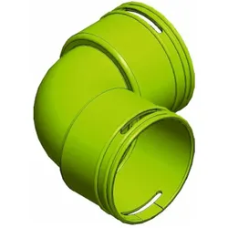 Wolf Bogen DN90 90Gr antistatisch/antimikrobiell, für CWL 2577890