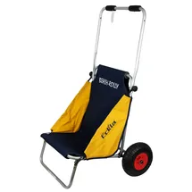 Eckla Bollerwagen Beach Rolly blau/gelb