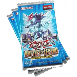 Konami Battles of Legend Monster Mayhem Booster Display