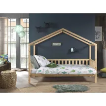Vipack Hausbett Dallas Kiefer massiv natur