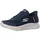 SKECHERS Go Walk Flex Navy And Grey Textile / Synthetic 42