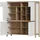 Home Affaire Highboard 111 x 125 x 39 cm Weiß