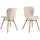 VCM Esszimmerstuhl BatildaA1 Polyester beige 2er Set
