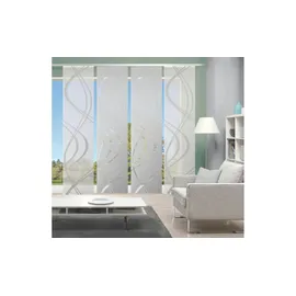 Schmidt Schiebevorhang Tiberio 4er Set Polyester Grau