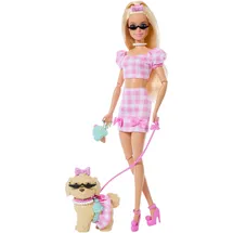Barbie Twinning Looks Puppe mit Hündchen (JFP36)