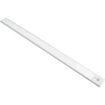 LUXULA Luxula, Wandleuchte + Deckenleuchte, LED-Schrankleuchte mit Bewegungsmelder, 4,07W, 1650lm, CCT, IP20, silber, 60cm (1650 lm)