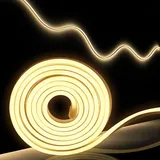 Spetebo LED Licht Schlauch 10m warmweiß 900 LED - Lichterschlauch Deko Beleuchtung Außen