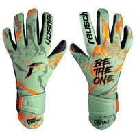 Reusch Pure Contact Fusion TW-Handschuhe Kids grün orange) Schwarz F5444