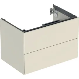Geberit One 74x50,4x47cm, sand-grau/l hg, 2 Laden