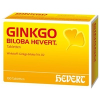 Ginkgo BILOBA Hevert Tabletten