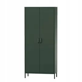 Jan Nowak Kleiderschrank Flavio 80 x 185 x 45 cm Dunkelgrün