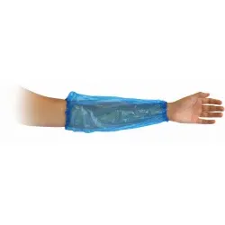 HYGOSTAR® Schutzärmel Polyethylen 28269 , 1 Karton = 2000 Stück, Stärke: 20my, blau