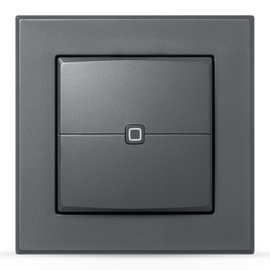 eQ-3 Homematic IP Wandtaster 2-fach anthrazit