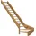 DOLLE Raumspartreppe Paris 1⁄4 gewendelt Holz