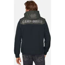 Camp David Jacke halb Stepp- und Softshelljacke