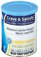 CRAVE & STAISFY Protéines Diététique Lait de poule Poudre 200 g