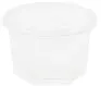 Greenbox Portionsbecher, rPET, transparent, Ø 6,5 cm DFC02501 , 1 Karton = 10 Packungen à 100 Packungen, Fassungsvermögen: 75 ml
