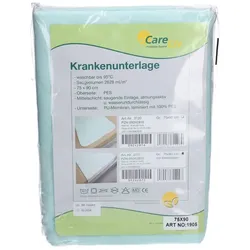 Krankenunterlage waschbar mit Seitenteilen 75x90cm