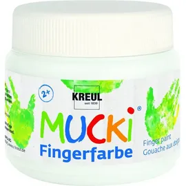 Kreul Mucki Fingerfarbe 150 ml weiß
