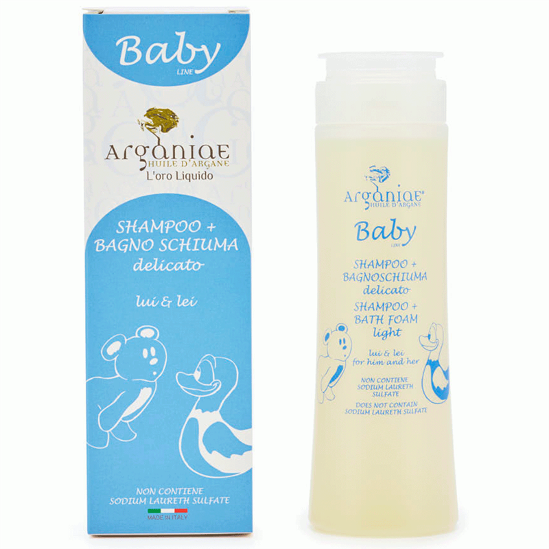 Arganiae Baby Shampoo/Badeschaum mit Bio-Arganöl 250 ml