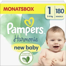 Pampers Harmonie Gr. 1 (2-5 kg) 180 St.
