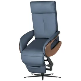 HIMOLLA Ledersessel 7818 Marineblau