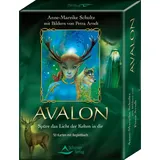 Schirner Verlag Avalon: Spüre das Licht der Kelten in dir - Kartenset, 50 Karten mit Begleitbuch