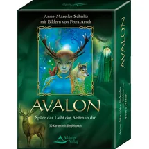 Schirner Verlag Avalon: Spüre das Licht der Kelten in dir - Kartenset, 50 Karten mit Begleitbuch