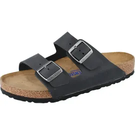 Birkenstock Arizona Weichbettung Naturleder geölt schwarz 46