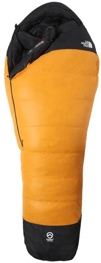 The North Face Summit Inferno -40F/-40C - Daunenschlafsack - Right-Zip - Brushfire Orange-TNF Black