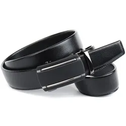 Ledergürtel ANTHONI CROWN, Damen, Gr. 110, schwarz, Leder, leicht glänzend, unifarben, elegant,festlich,klassisch, Gürtel