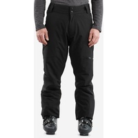 Skihose Herren Piste warm 500 Regular schwarz, schwarz, L