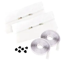 Sichler Haushaltsgeräte Abluft Fensterabdichtung für mobile Klimageräte 2er Set