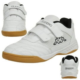 Kappa Unisex Kinder Kickoff K 260509K Sneaker,1011 white/black, 35
