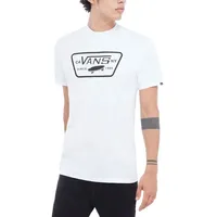 Vans Full Patch Kurzarm-T-Shirt White / Black M