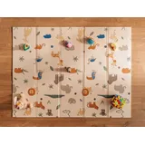 Nûby Nuby – Spielmatte – Sichere Baby-Spielmatte – Leicht und Faltbar – Einfach zu Falten, Verstauen und Transportieren – Mit Lustigem Design – 200x150x1cm – Babyspiel ab Geburt