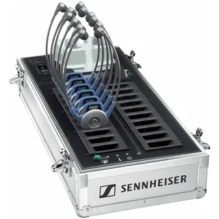 Sennheiser EZL 2020-20L Transportkoffer- FÜR Tour Guide System 20x Empfänger 2x Sender
