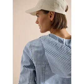 Cecil CECIL, Damen, Overshirt mit Kapuze und Streifen - XXL