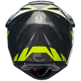 AGV Ax9 Steppa 06 Helm, schwarz-grau-gelb, Größe S