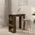 vidaXL Bartisch mit Regal 102 x 50 x 103,5 cm Braun
