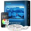 RGB Bluetooth LED Backlight LED-Streifen USB 10W 3m RGB 46-60" TV