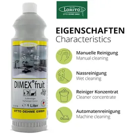 lorito oehme Lorito Dimex Fruit 316 Duftreiniger Bodenreiniger Hygienereiniger