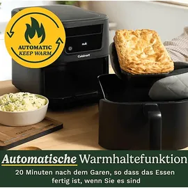 Cuisinart CompactMax Heißluftfritteuse 7,6 l schwarz
