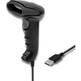 Qoltec 50868 Barcode scanner 1D 2D Juodas (2D-Barcodes, 1D-Barcodes), Barcode-Scanner, Schwarz