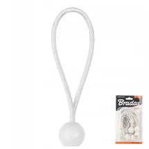 Bradas 10 Stk. Spanngummi Set mit Kugel 10x15cm weiss Bradas BCB-0515WH-B