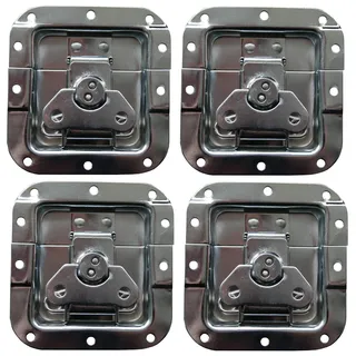 4x Butterfly Verschluss medium Case Rack Schloß Catch