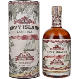 NAVY ISLAND Rum Port Cask Finish 46,4% Vol. 0,7l in Geschenkbox