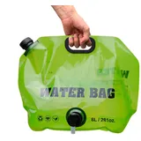 Generisch Wasserkanister für Camping,8L Wiederverschließbarer Trinkbeutel | leerer Wasserbehälter für Campingausflüge | für Outdoor, Rucksackreisen, Roadtrip, Wohnmobil,